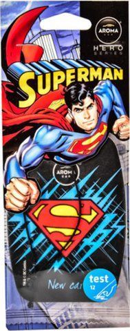 Ароматизатор Aroma Car Hero Superman New Car фото