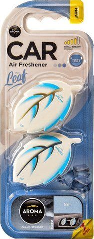 Ароматизатор Aroma Car Leaf 3D Mini Ice 9 г фото