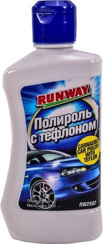 Полироль для кузова Runway Carnauba Car Polish With Teflon фото
