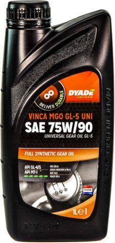 DYADE Vinca MGO UNI GL-4/5 MT-1 75W-90, 1 л (085748) синтетична трансмісійна олива фото