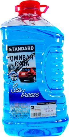 Омивач Дорожня Карта Standard зимовий -20&deg;С морський бриз 4 л фото