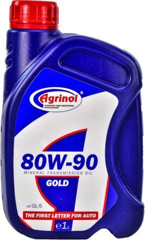 Agrinol Gold GL-5 80W-90, 1 л (4102789949) минеральное трансмиссионное масло фото