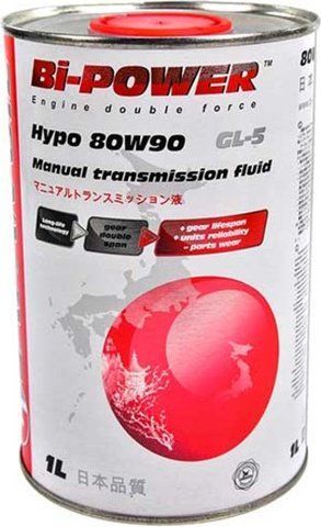 Bi-Power Hypo GL-5 80W-90, 1 л (0033847) трансмиссионное масло фото