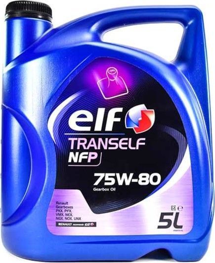 Elf Tranself NFP GL-4 75W-80, 5 л (195576) синтетична трансмісійна олива фото