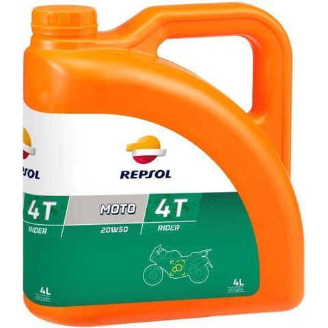Repsol Moto Rider 20W-50, 4 л (RP165Q54) моторна олива 4T фото