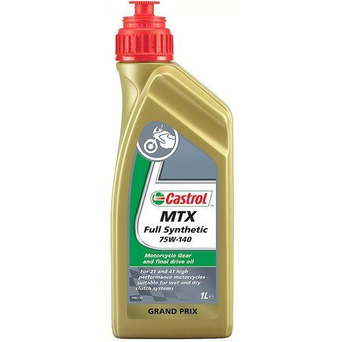 Castrol MTX Full Synthetic 75W-140, 1 л (15519A) синтетическое трансмиссионное масло фото