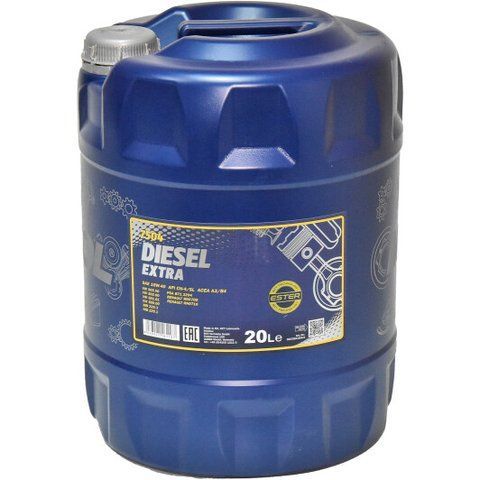Mannol Diesel Extra 10W-40 20 л, (MN7504-20) моторна олива фото