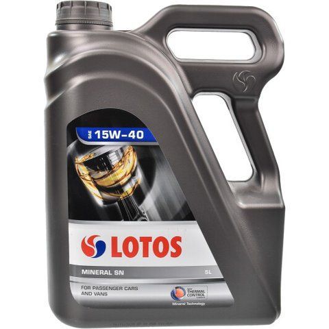 LOTOS Mineral 15W-40 5 л, моторное масло фото