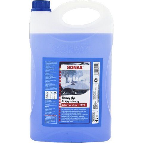 Sonax зимний -20&deg;С 4 л, (332400) концентрат омывателя фото