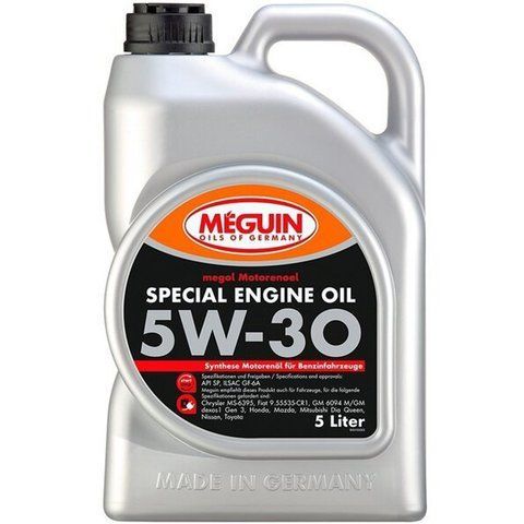 Meguin Special Engine Oil 5W-30, 5 л (33102) моторное масло фото