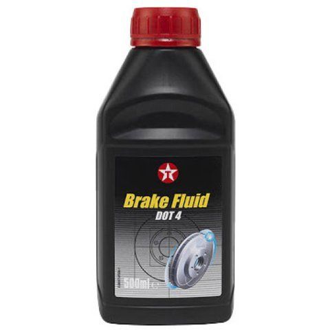 Texaco Brake Fluid DOT 4 ABS, 0,5 л тормозная жидкость пластиковая тара фото