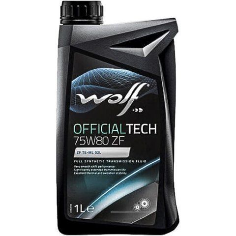 Wolf Officialtech ZF 75W-80, 1 л (8325601) синтетическое трансмиссионное масло фото