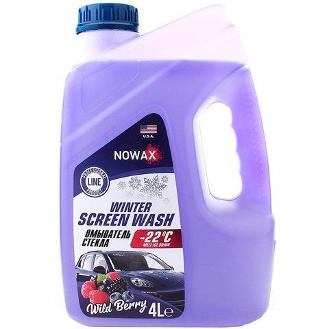 Nowax Winter Screen Wash Wild Berry -22 &deg; C, 4 л (NX05124) омивач фото