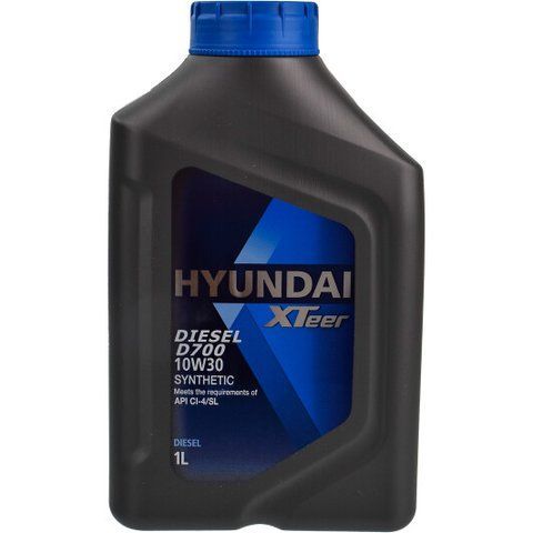 Hyundai XTeer Diesel D700 10W-30 1 л, (1011014) моторное масло фото