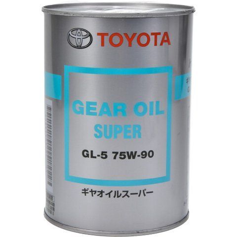 Toyota Gear Oil Super(Азия) GL-5 75W-90, 1 л (0888502106) трансмиссионное масло фото