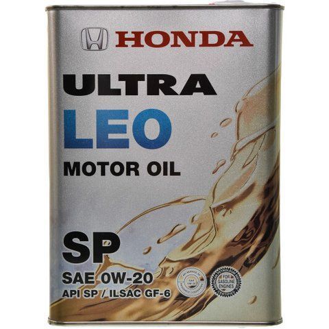Honda Ultra LEO SP/GF-6 0W-20 4 л, (0822799974) моторное масло фото