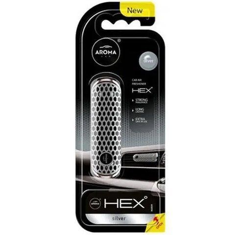 Aroma Car HEX Silver, 10 г (83576) ароматизатор фото