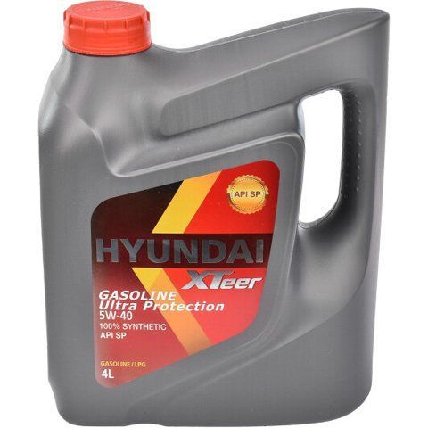 Hyundai XTeer Gasoline Ultra Protection SN 5W-40 4 л, (1041126) моторна олива фото
