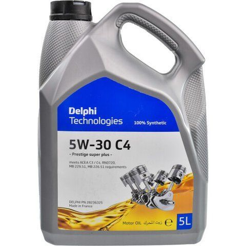 Delphi Prestige Super Plus C4 5W-30 5 л, (28236325) моторна олива фото
