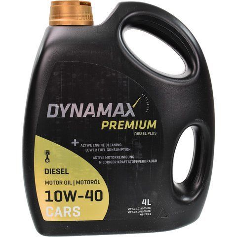 Dynamax Premium Diesel Plus 10W-40, 4 л (500075) моторна олива фото