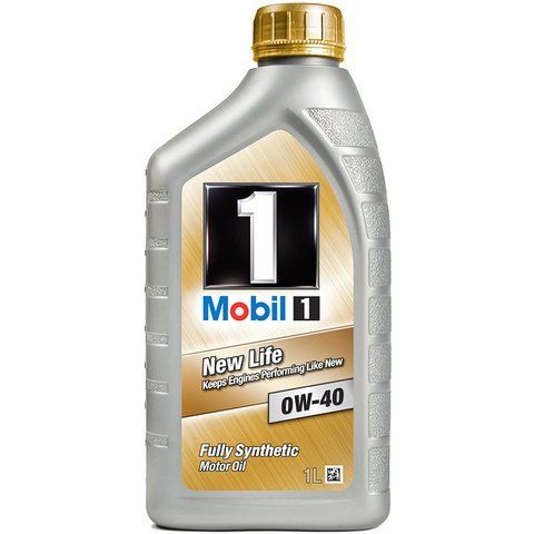 Mobil 1 New Life 0W-40, 1 л (157296) моторное масло фото