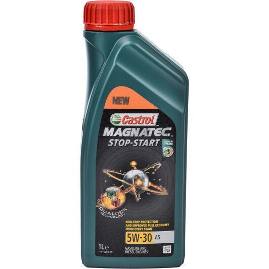 Castrol Magnatec Stop-start A5 5W-30 1 л, (CASMAGN5W30A51L) моторное масло фото