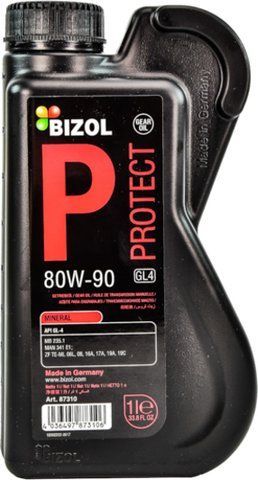 Bizol Protect Gear Oil GL-4 80W-90, 1 л (b87310) мінеральна трансмісійна олива фото