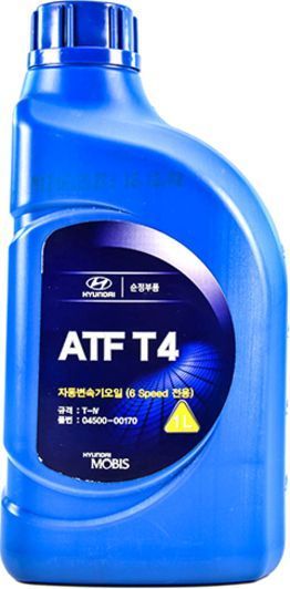 Hyundai ATF T4, 1 л (0450000170) полусинтетическое трансмиссионное масло фото