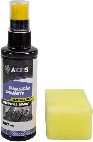 Поліроль для салону Axxis Plastic Polish з губкою 120 мл VSB-088 фото