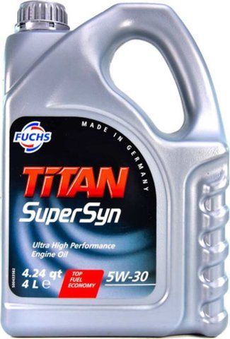 Fuchs Titan Supersyn 5W-30 4 л, (600930721) моторна олива фото