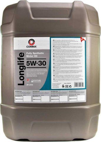 Comma Longlife 5W-30 20 л, (GML20L) фото