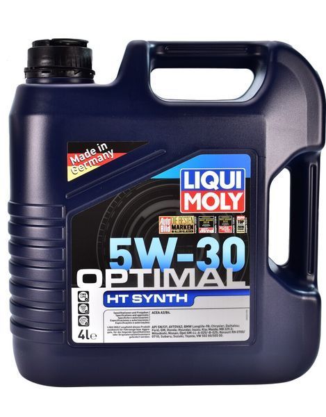 Liqui Moly Optimal HT Synth 5W-30 4 л, (39001) моторное масло фото