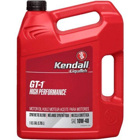 Kendall GT-1 High Performance with LiquiTek 10W-40, 3,78 л (1081202) моторна олива фото