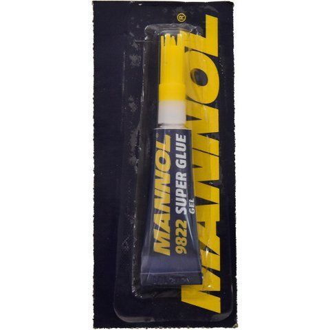 Mannol Super Glue Gel, 3 г (9822) клей фото