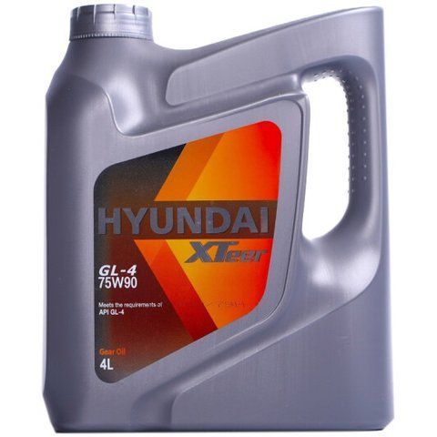 Hyundai XTeer GL-4 75W-90, 4 л (1041435) синтетична трансмісійна олива фото