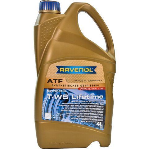 Ravenol ATF T-WS Lifetime, 4 л (12111064) синтетична трансмісійна олива фото