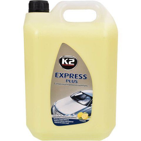 Автошампунь-полірол концентрат K2 Express Plus (Жовтий) віск фото
