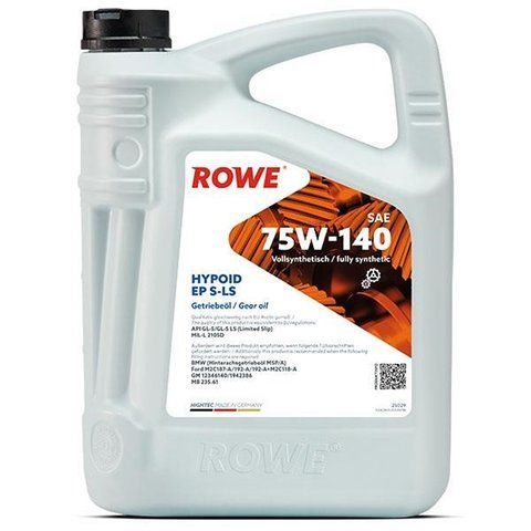 Rowe HC Hypoid EP S-LS 75W-140, 5 л (25029005099) синтетическое трансмиссионное масло фото