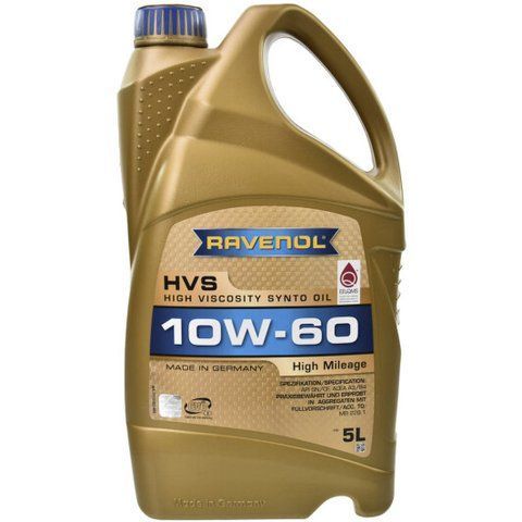 Ravenol HVS 10W-60 5 л, (11151025) моторное масло фото
