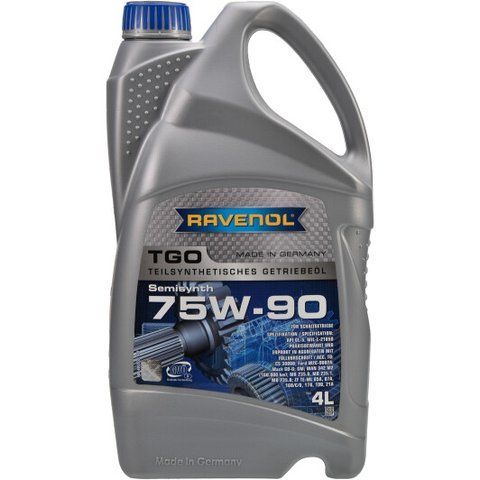 Ravenol TGO GL-5 75W-90, 4 л (1222105004) напівсинтетична трансмісійна олива фото