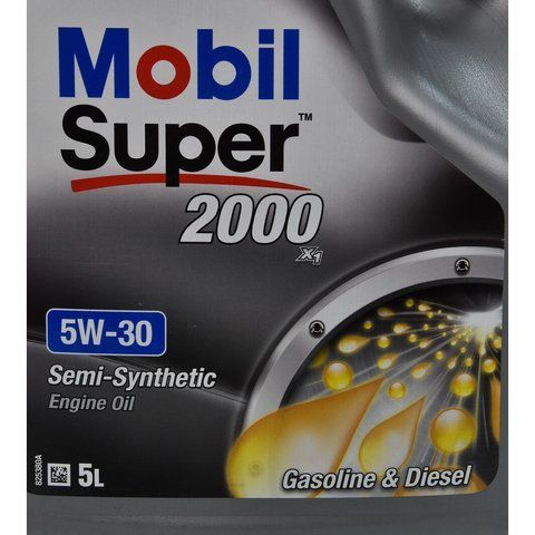 Mobil Super 2000 X1 5W-30, 5 л (153536) моторное масло фото