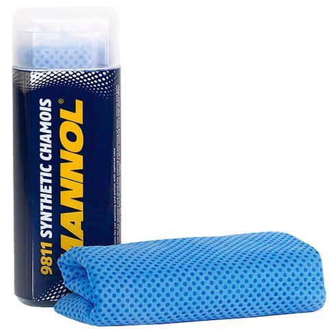 Mannol Synthetic Chamois искусственная замша, 43x32 см (4036021981109) салфетка фото