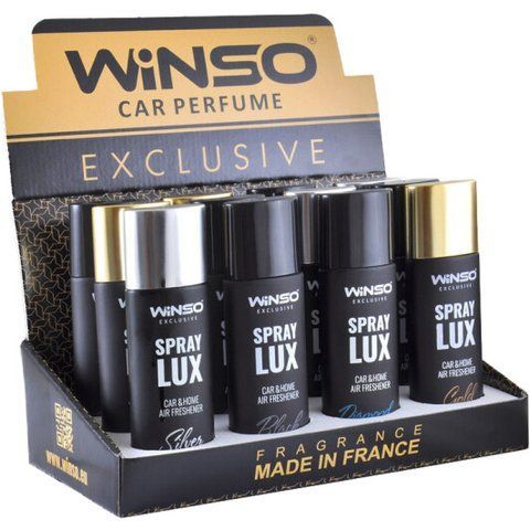 Набор ароматизаторов Winso Spray Lux Exclusive Ассорти фото