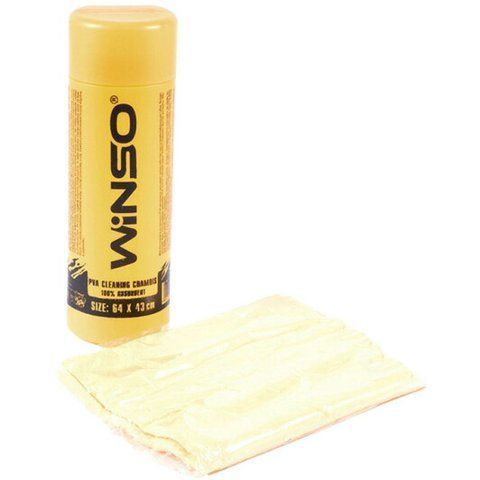 Салфетка Winso PVA Cleaning Chamois 150510 искусственная замша 64x43 фото