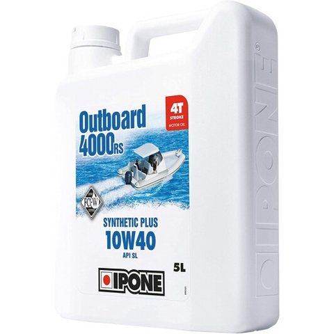 Ipone Outboard 4000 RS 10W-40, 5 л (800574) моторное масло 4T фото