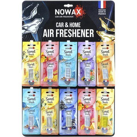 Nowax Sweet Fresh Ассорти MIX №1, 40 шт (NX07773) ароматизатор фото