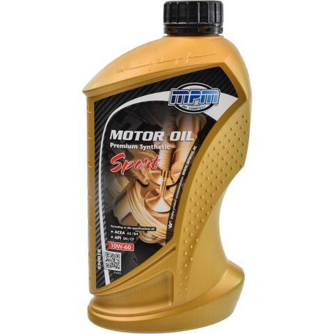 MPM Premium Synthetic Sport 10W-60 1 л, (05001R) моторное масло фото
