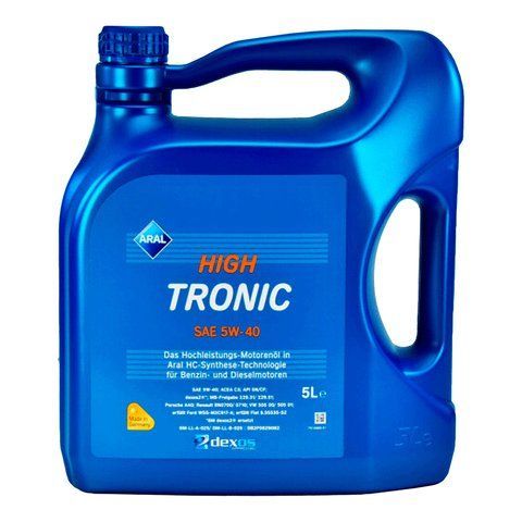 Aral HighTronic 5W-40, 5 л (20635) моторна олива фото