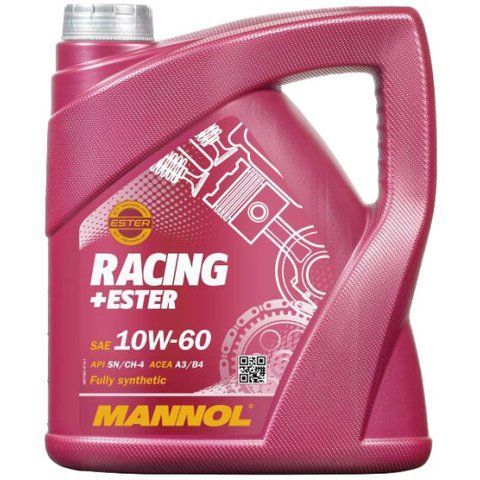 Mannol Racing + Ester 10W-60 4 л, (MN7902-4) моторное масло фото