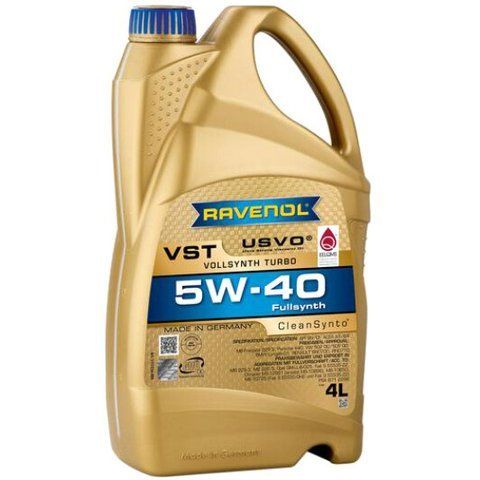 Ravenol VST 5W-40 4 л, (1111136004) моторное масло фото
